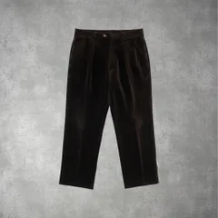J.PRESS コーデュロイ2タックパンツ 茶 0-52-703のサムネイル