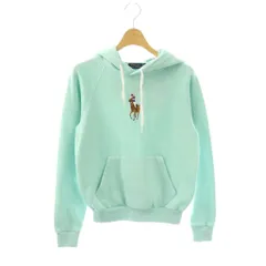 ポロ ラルフローレン POLO RALPH LAUREN 近年モデル ビッグポニー パーカー スウェット XS TP スモークグリーン /ES ■OS