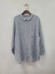 Samansa Mos2 ストライプ シャツ