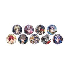 [신품] 배지 빈즈 [박스] 퀴즈 RPG 마법사와 검은 고양이 위즈 홀로그램 캔 배지 (57mm) 03. 공식 일러스트