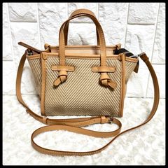 新品未使用GIANNI CHIRINI 2way ストロー素材 トートバッグ - メルカリ