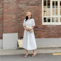 パフ シャーリング ロング ONE PIECE