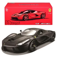 【新品・本体未取り出し】ブラーゴ 1/18 フェラーリ ラ・フェラーリ ブラックのサムネイル