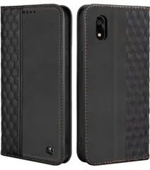 ★CASAFUNY 用の かんたんスマホ4 ケース 手帳型 おしゃれ 携帯カバー A402ZT ケース 手帳型 耐衝撃 本革 PUレザー TPUソフト a402zt カバー お洒落 軽量 人気 財布型 スマホケース カード収納(6.1インチ)ブラックのサムネイル