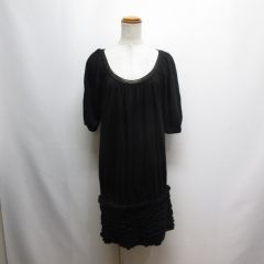 イエナ IENA 24AW ニュアンスドルマンブラウス 黒 ブラック スタンド