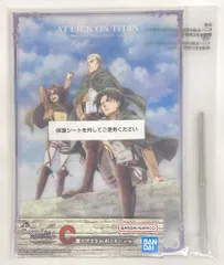 BANDAI SPIRITS 一番くじ 進撃の巨人 壁の外の世界 C賞 アクリルボード