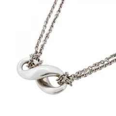 ティファニー(Tiffany) ティファニー ネックレス インフィニティ ダブルチェーン シルバー925レディース
