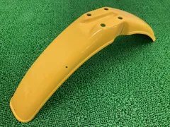 DT125 フロントフェンダー ヤマハ 純正 中古 バイク 部品 2N0 黄色塗装