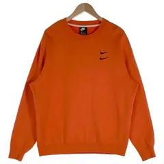NIKE ナイキ AS M NSW SWOOSH CREW クルーネック スウェットトレーナー オレンジ CU4029-800 Size XL