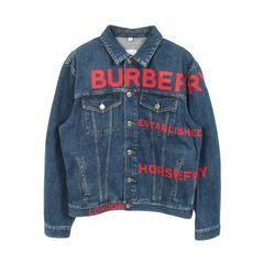 Supreme Burberry Denim Trucker Jacket - メルカリ