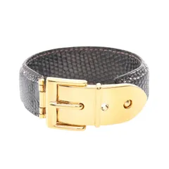 GUCCI グッチ ベルトモチーフ バングル