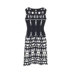 ALAIA ALAIA 総柄 ノースリーブ ワンピースのサムネイル