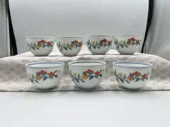 ★7客セット★有田焼 染錦 汲みだし湯呑★