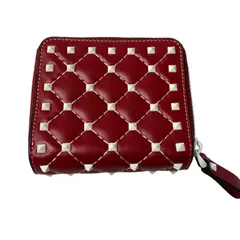 美品 ヴァレンティノガラヴァーニ valentino garavani 二つ折財布 ロックスタッズ レディースのサムネイル