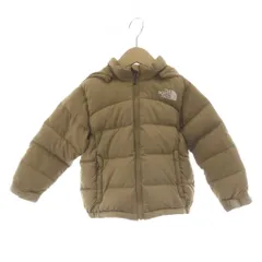 ザノースフェイス THE NORTH FACE Aconcagua Hoodie アコンカグアフーディー ダウンジャケット ナイロンジャケット 100 ベージュ フード ロゴ NDJ92259 /RR
