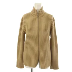 Sマックスマーラ 'S Max Mara ニット セーター ウール F ベージュ 長袖 ハイネック ジップアップ /KGのサムネイル