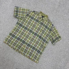 L ポロラルフローレン CHECK 半袖 シャツ 0420J