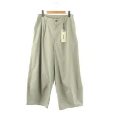 ズッカ zucca ワイドバルーンパンツ タック M グレー /HK ■OS