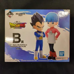 BANDAI SPIRITS 一番くじ ドラゴンボールDAIMA B賞 ベジータ(ミニ)&ブルマ(ミニ) MASTERLISE PLUS