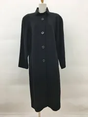 極美品 BELTA BUONO カシミヤ100％コート ロングコート 13 黒 ベルタボーノ カシミヤ100％ ステンカラーコート 9 ブラック BELTA