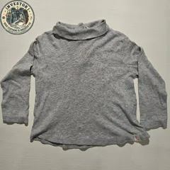 ZARA Baby 98 タートルネック カットソー グレー 2～3歳のサムネイル