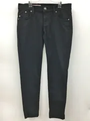 ダブルスタンダードクロージング DOUBLE STANDARD CLOTHING ストレッチテーパードパンツ 38 ブラック系 2506WS005