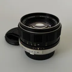 Minolta MC ROKKOR-PF 58mm f1.4 B852 - メルカリ