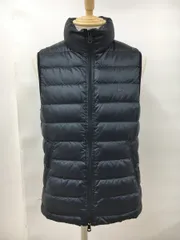 バーバリーブラックレーベル BURBERRY BLACK LABEL ダウンベスト M 長袖 ネイビー ダウン95％ 2509WT002