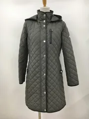 ローレン ラルフ ローレン LAUREN RALPH LAUREN コート XS キルトコート ロング丈 裏地スカーフ柄 フード取り外し可 2601WR089