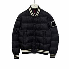 破格‼️MONCLER ブラック ダウンジャケット ボンバー size2 - メルカリ