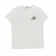 MONCLER/M /ホワイト /ダブルワッペンTシャツ /型番E209180325008390Y