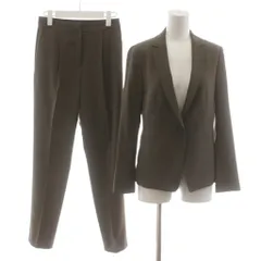 アイシービー iCB セットアップ シングルスーツ テーラードジャケット タックパンツ 5 カーキ /AZ