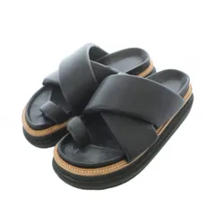 サカイ sacai Multiple Sole Sandals サンダル 42 27cm 黒 ブラック トング 厚底 SCM-089 ■AD /RI ■OSのサムネイル