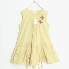 インゲボルグ☆ブラウス レースフリル使い タック 布ボタン 七分袖