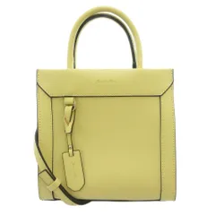 ジュエルナローズ Jewelna Rose タグ付き ハンドバッグ ショルダー 2WAY ロゴ 黄 イエロー /AE ■GY12のサムネイル