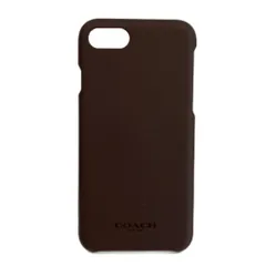 コーチ COACH スマホケース アイフォンケース iPhone SE iPhone 7 iPhone8 ロゴ 茶色 ブラウン /XZ ■GY18のサムネイル