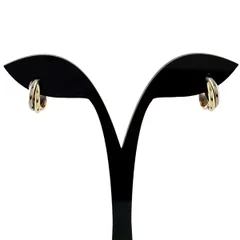 カルティエ CARTIER トリニティ ピアス YG イエローゴールド PG ピンクゴールド WG ホワイトゴールド ピアス 750 レディース 【中古】のサムネイル