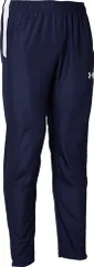 アンダーアーマー UNDER ARMOUR UA チーム ピステ パンツ 長ズボン ボトムス メンズ レディース ロング丈 撥水加工 伸縮性 シンプル トレーニング 運動 練習 雨 雪 部活動 クラブ  1364991 410 MIDNIGHTNAVY
