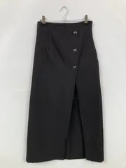 one after another NICE CLAUP ワンアフターアナザーナイスクラップ ロングスカート F ブラック
