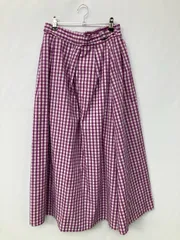 Samansa Mos2 blue サマンサモスモスブルー ロングスカート F パープル