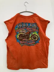 HARLEY-DAVIDSON ハーレーダビッドソン ノースリーブ 2XL オレンジ
