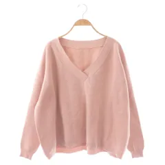 ドゥーズィエムクラス DEUXIEME CLASSE ミドルゲージニット セーター ピンクベージュ /ES ■OS