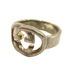 グッチ GUCCI 指輪 リング アクセサリー インターロッキング ロゴ Silver925 12号 シルバー色 ■GY17 /MQ ■OH
