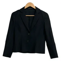 theory(セオリー) ジャケット サイズ0 XS レディース - 黒 ショート丈テーラードジャケットのサムネイル