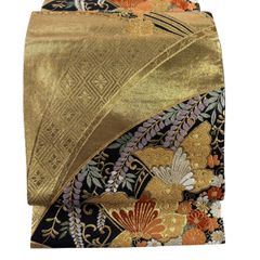 マジックテープ 簡単着付け袋帯 黒地 金彩 刺繍 花文様 中古品 マジックテープ 簡単着付け袋帯 黒地 金彩 刺繍 花文様 中古品 - メルカリ