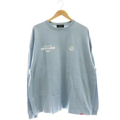 トゥエンティフォーカラッツ 24カラッツ 24karats プリントカットソー  Tシャツ 長袖 ロンT コットン XL サックス /NR ■OS ■SHのサムネイル