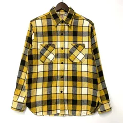 【中古品】SUGAR CANE シュガーケーン FLANNEL CHECK SHIRT SC27393 フランネル チェック シャツ 長袖 トップス 【145-260420-as-19-izu】