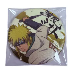 NARUTO ナルト 疾風伝 和紙風 缶バッジ 波風ミナト