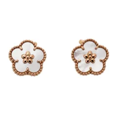 ヴァン・クリーフ＆アーペル(Van Cleef & Arpels) ヴァンクリーフ＆アーペル ピアス ラッキースプリング 18KPG ピンクゴールド マザーオブパールレディースのサムネイル