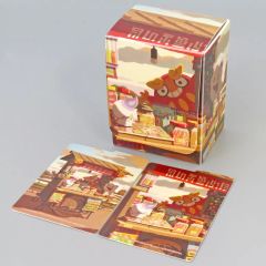 [Used] Supplies ポケモンカード Game deck case Darumaka&Litwick&Swirlix&Phantump Pokémon Center exclusive